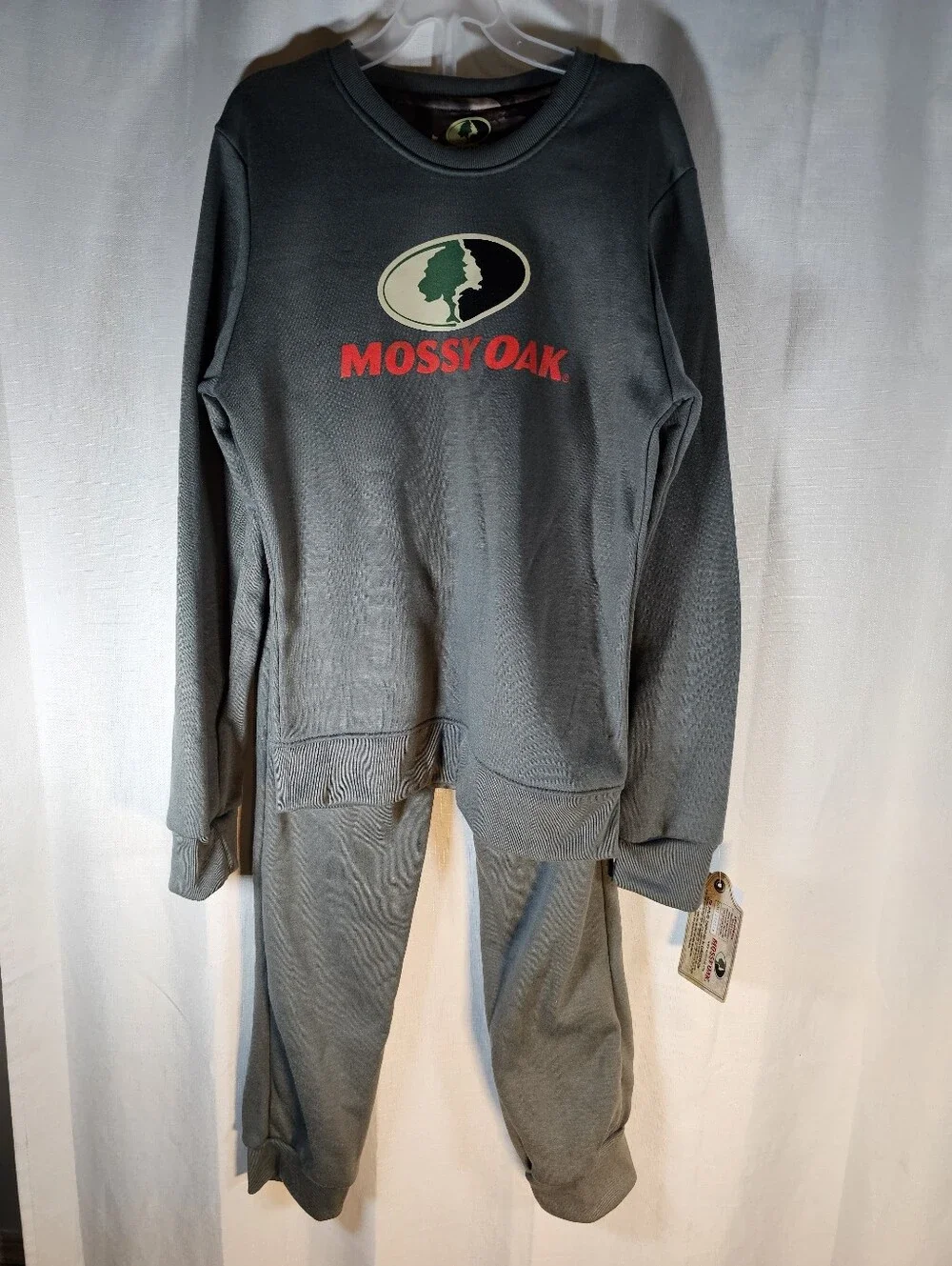 Nwt Mossy Oak Boy's 14/16 Pullover Sweatshirt Pant Set